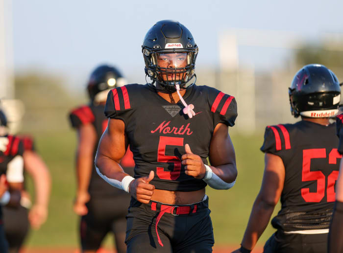 Raymore-Peculiar at Lee's Summit North Missouri football 9-29-23 David Smith 23747